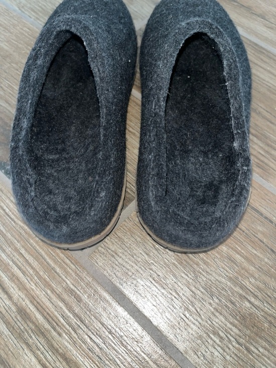 Glerups unisex grey felt slip on shoes main image 4